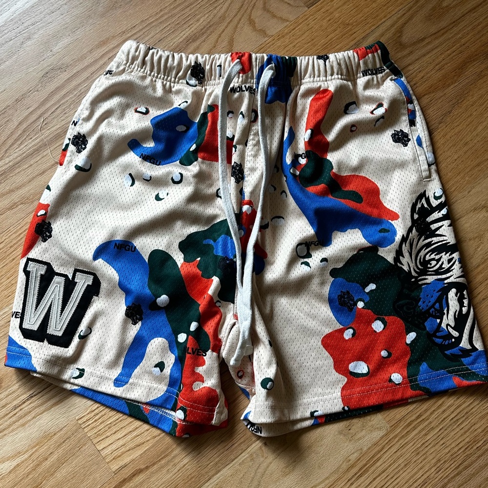 Darc Sport Wolves NFGU multi-color shorts